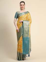 Soft Organza Fancy Silk Saree 