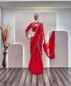 SPECIAL FANCY PARTY WEAR FAUX GEORGETTE LEHENGA SAREE thumb 2
