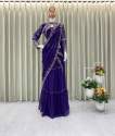 SPECIAL FANCY PARTY WEAR FAUX GEORGETTE LEHENGA SAREE thumb 3