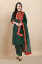 Stylish Cotton Kurti Set With Dupatta  thumb 4
