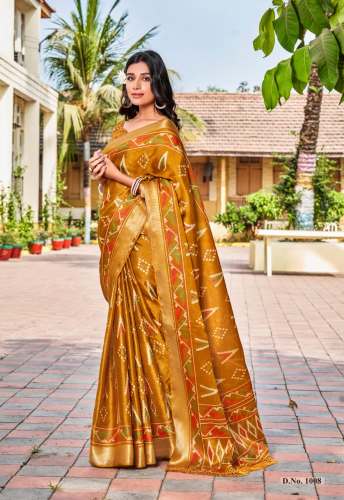 Stylish Cotton Slub Border Saree