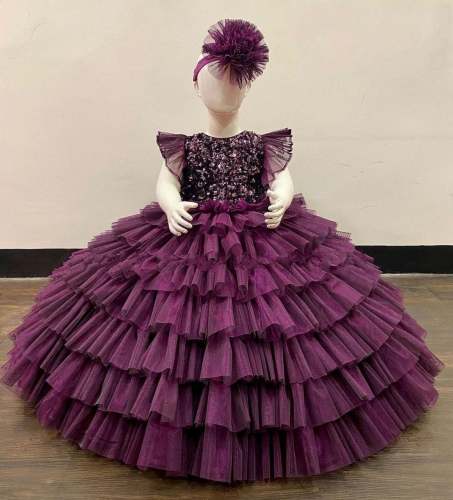 Stylish Soft Net Crop Top & Lehenga With Sequence Work 