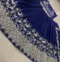 TAFFETA SILK HK-1063 BLUE COLOR LEHENGHA CHOLI thumb 2