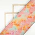 Tie Dye Pattern Digital Print Viscose Georgette Fabric thumb 3