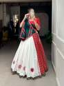 Tranding Pure Cotton Printed Mirror Work Lehenga Choli thumb 1
