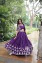 Trending Fashionable Lehenga with Sequins Embroidered work  thumb 2