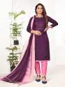 Trendy 3pcs Zora Silk Kurti Bottom n Dupatta set thumb 3