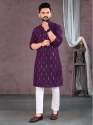 Vol-13 Work Mirror Soft Cotton Mens Kurta thumb 3