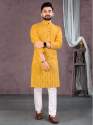 Vol-13 Work Mirror Soft Cotton Mens Kurta thumb 5