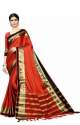 Wedding Wear Cotton Silk Saree With Zari Pallu thumb 2