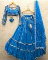 Wedding Wear Fox Georgette Sequence Lehenga Choli  thumb 1