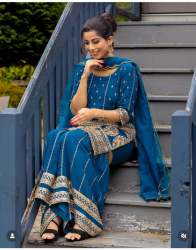 Wedding Wear Fox Georgette Sharara Set 