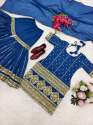 Wedding Wear Fox Georgette Sharara Set  thumb 2