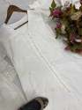 White Color  Cotton Thread Embroidery Work 3 Piece Set  thumb 11