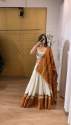 White Color Fiyona Digital Printed Lehenga Choli thumb 2