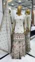 White Color Heavy Georgette Sharara Suit thumb 4