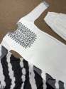 White Color muslin Cotton Embroidery Kurti Pant With Georgette Dupatta thumb 7