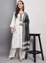 women-cotton-kurti-pant-with-chanderi-cotton-dupat