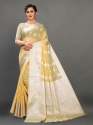women-linen-silk-saree-and-zari-weaving-pallu