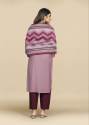 Women Roman Silk Kurti Pant With Dupatta  thumb 5