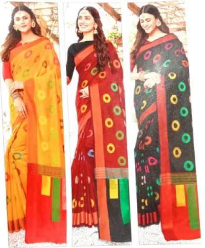 Ladies Formal Cotton Saree