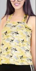 New Collection Yellow Western Top For Women