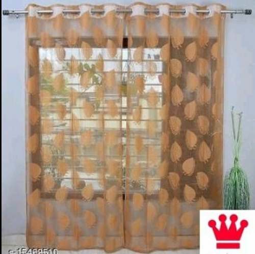 New Brown Window Curtain At Wholesale Rate