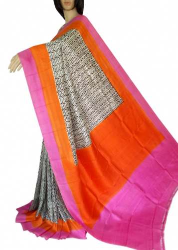 New Multi Color Printed Saree For Women by PM Textile