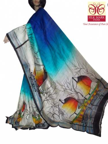 New Printed Multi Color Saree For Women by PM Textile
