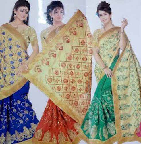 Buy Fancy Half Saree For women by Patra Textile