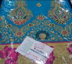 New Collection Embroidery Saree For Women