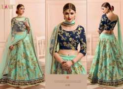 New Pista Green Lehenga Choli For Women