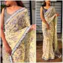 Best Selling Bella Georgette Printed Saree  thumb 4