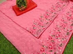 Chandani Georgette Sequece Work Saree