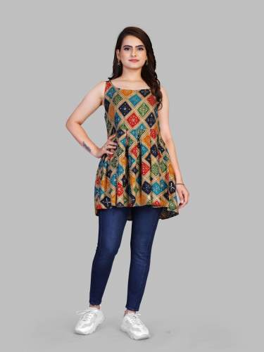 ZCW51 Western Rayon Top 