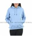Poly Cotton Plain Women Hoodies 