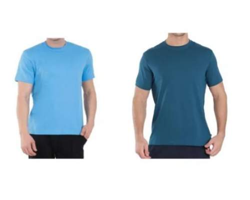 Regular Round Neck T Shirt For Men 
