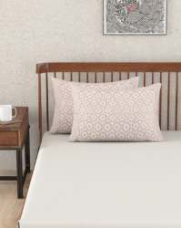 Cotton Block Print Pillow Cover