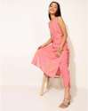 Ladies Pink Cotton Kurta thumb 2
