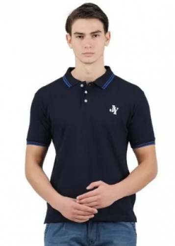 Half Sleeve Cotton Polo T shirt  by Gunja Textiles