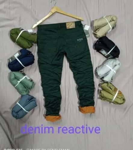 Knitted Denim Trouser  by Gentleman Garment Cloth Store