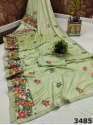 Embroidery Work Saree thumb 3