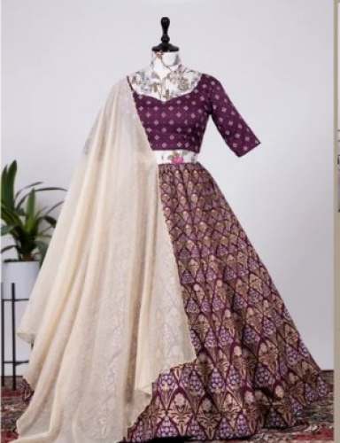 Silk Lehenga Choli