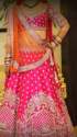 Buy Pink Embroidery Work Lehenga Choli