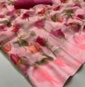 New Organza Printed Saree For Women