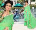 new-green-lace-border-saree-at-wholesale-rate