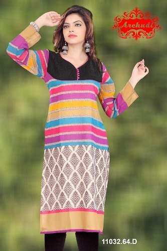 Stylish Ladies Full Sleeve Kurti by Sakshi