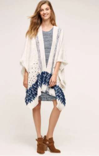 Fashionable Women Poncho  by S Biotex Private Limited