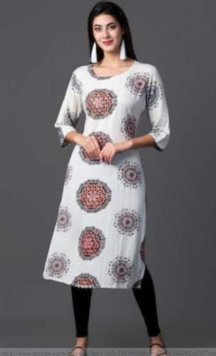 Buy Fancy Straight Kurti At Wholesale Price