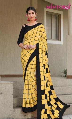 Buy Chiffon Saree For Women by Saheli Saree Ghar